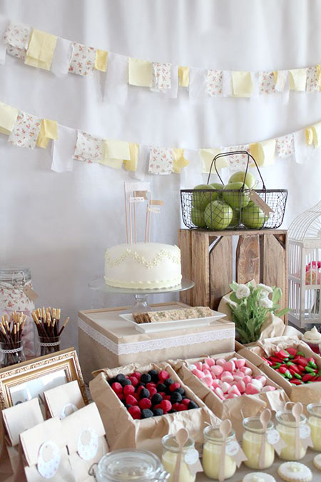 décoration candy bar mariage