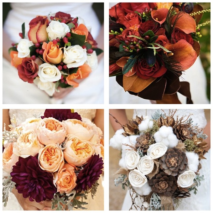 bouquet mariage d'automne