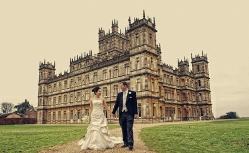chateau mariage downton abbey