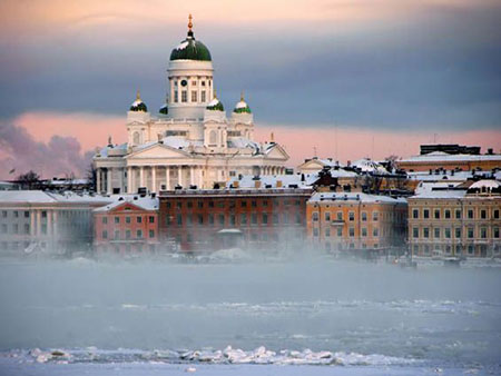 helsinki en hiver