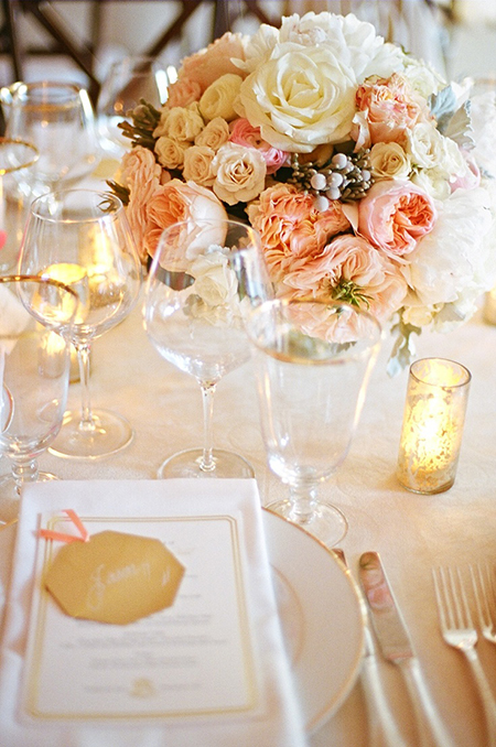 décoration de table pastel mariage