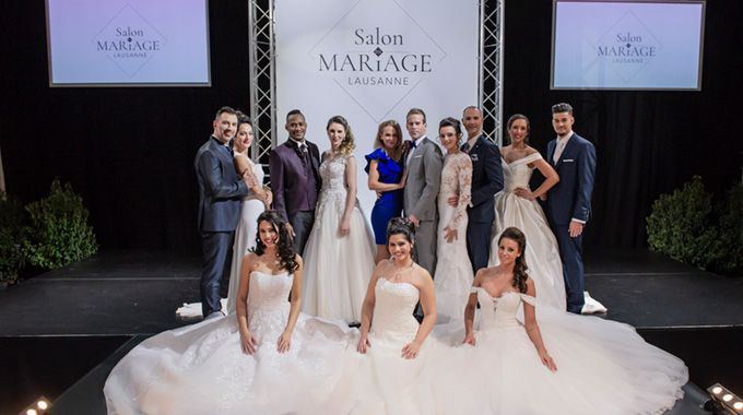 Le salon du mariage de Lausanne a eu lieu ce week-end au palais de Beaulieu.