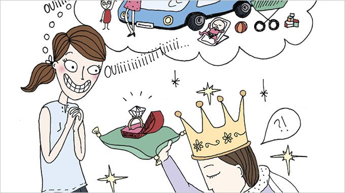 Après 4 ans, 6 mois, 22 jours, 3 heures! Guillaume s’est décidé !! J’ai (enfin) eu droit à ma demande en mariaaaaaaaaaaaaage !!!!

C’est que je commençais à m’inquiéter, moi. La moitié de mes copines...