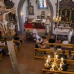 L'église à l'intérieur