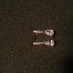 boucle d'oreille en argent... neuve