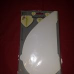 coeurs en papier blancs (6 pces) Fr. 5.- / pce