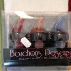 Bouchons doseurs pour alcool: Fr. 3.- les 3 bouchons (6 bouchons disponibles)
