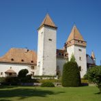 Château de La Sarraz - souper
Les jardins étaient déjà pris pour l'apéritif