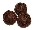 27 Boules de Raphia chocolat
6 boules de  grande taille, 12 de taille moyenne, 9 de petite taille 
Le tout pour 15 CHF
